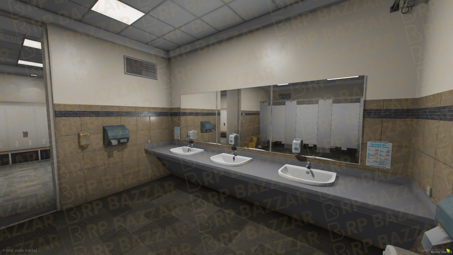 Border Police Station FiveM MLO — GTA RP Interior — ESX QB QBOX — RPBazzar