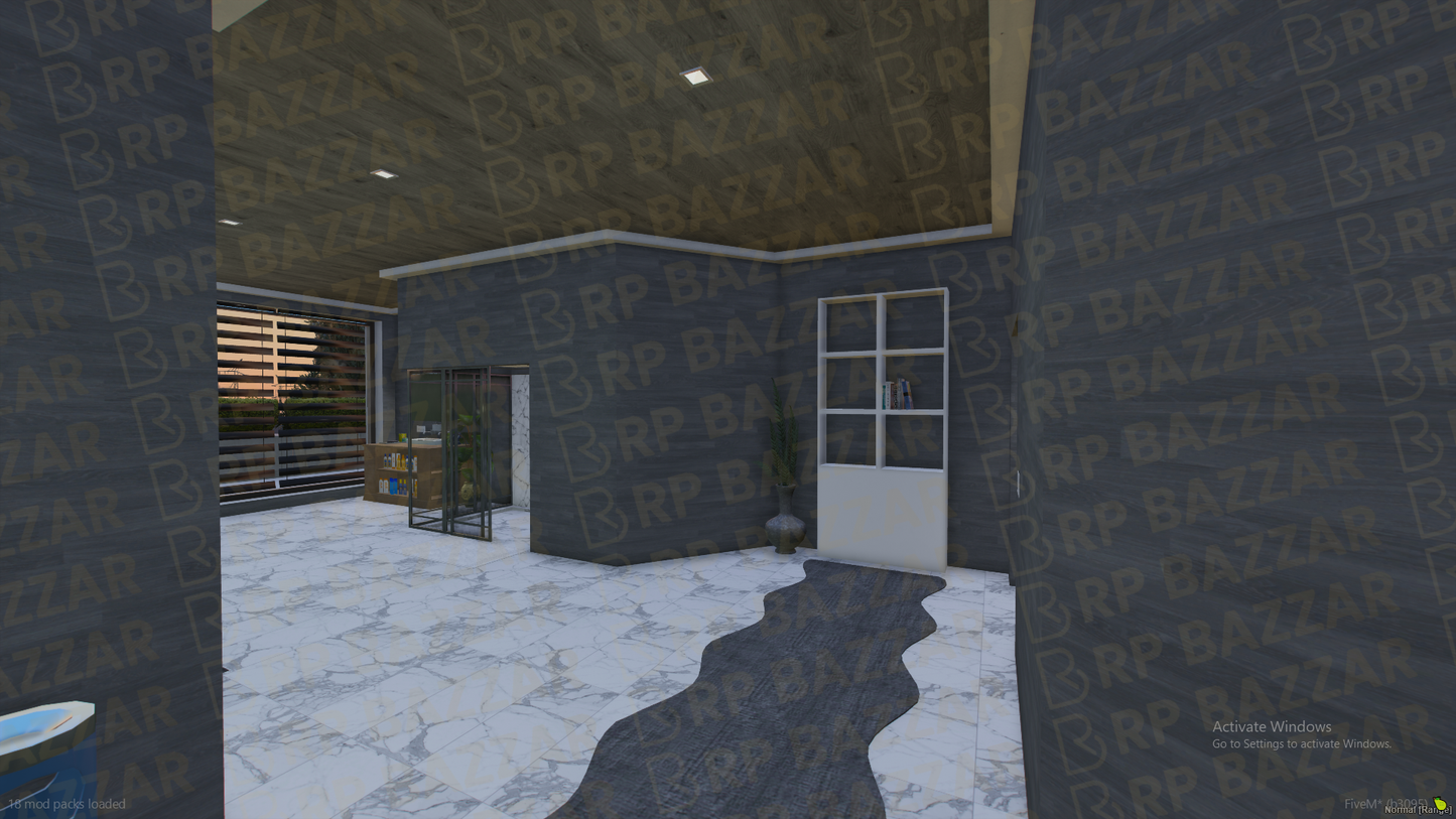 Sleek Mansion FiveM MLO — GTA RP Interior — ESX QB QBOX — RPBazzar