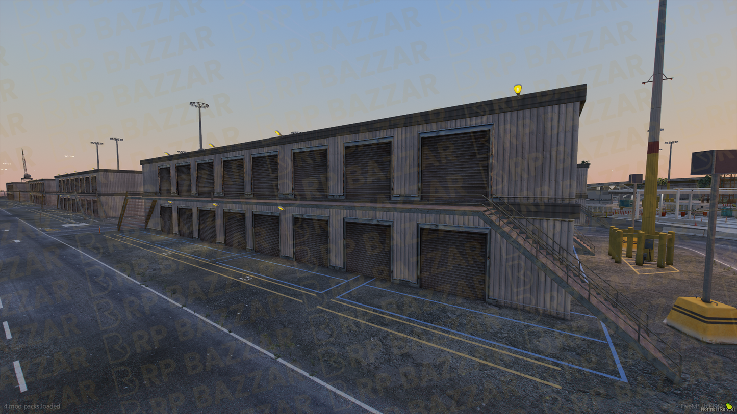 Underground Storage Room & Warehouse FiveM MLO — GTA RP Interior — ESX QB QBOX — RPBazzar