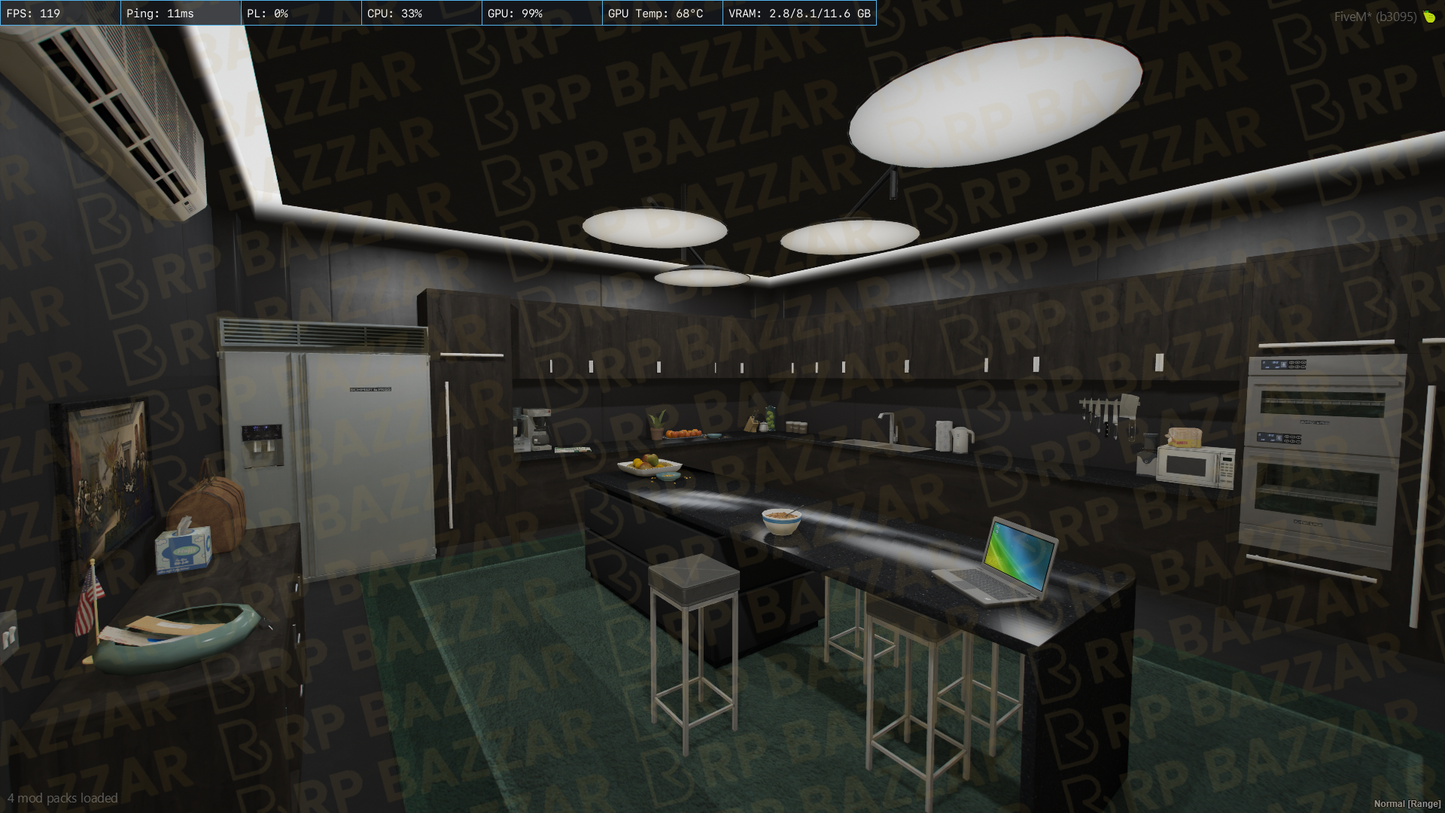 Downtown Office FiveM MLO — GTA RP Interior — ESX QB QBOX — RPBazzar