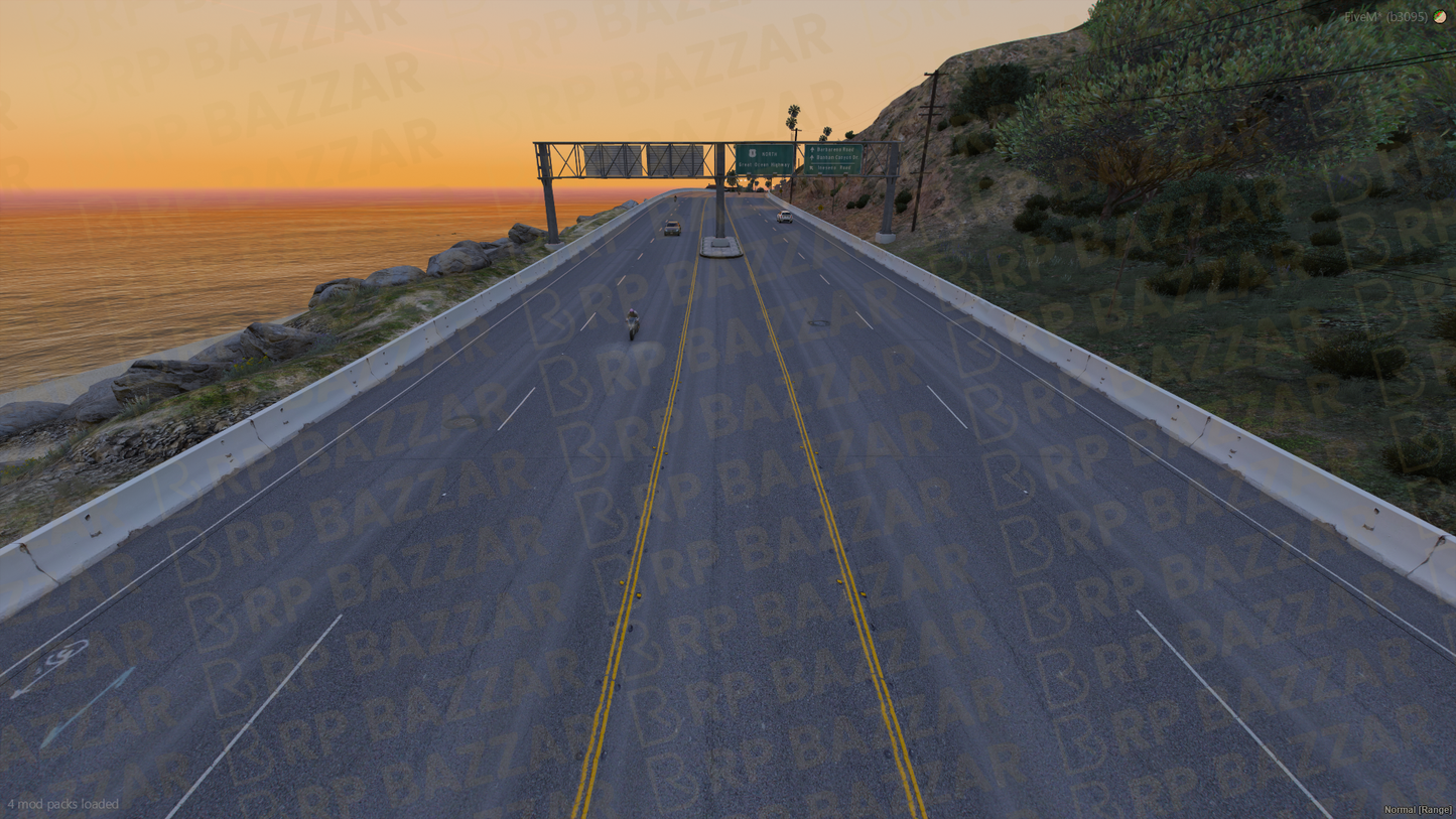Highway Road FiveM MLO — GTA RP Interior — ESX QB QBOX — RPBazzar