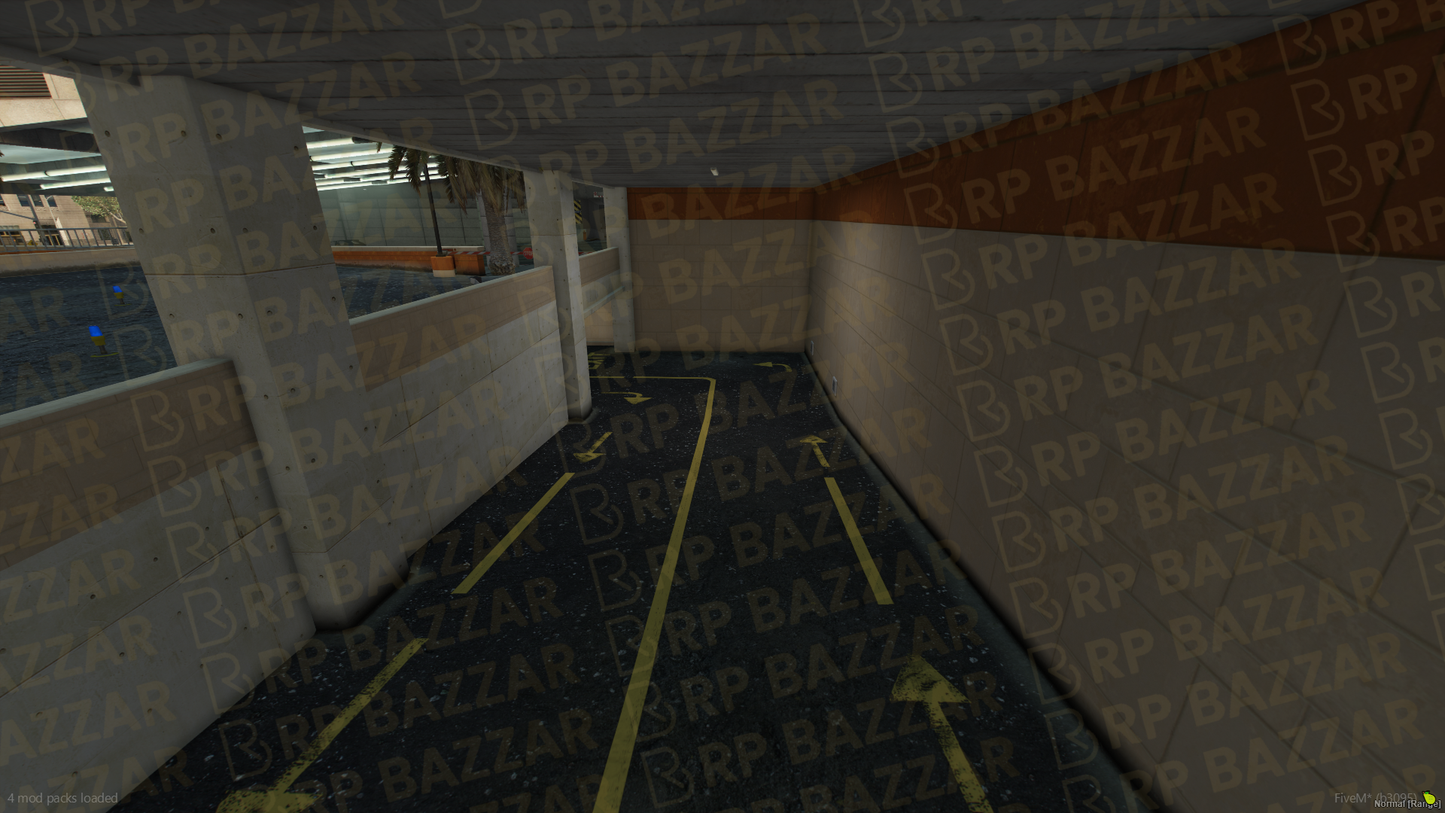 Sunset Legion Square FiveM MLO — GTA RP Interior — ESX QB QBOX — RPBazzar
