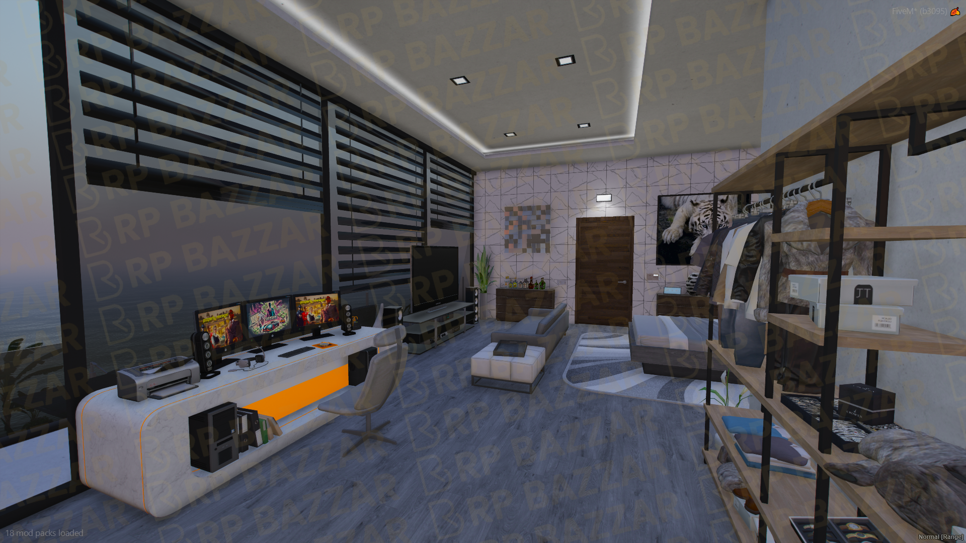 Lavish Mansion FiveM MLO — GTA RP Interior — ESX QB QBOX — RPBazzar