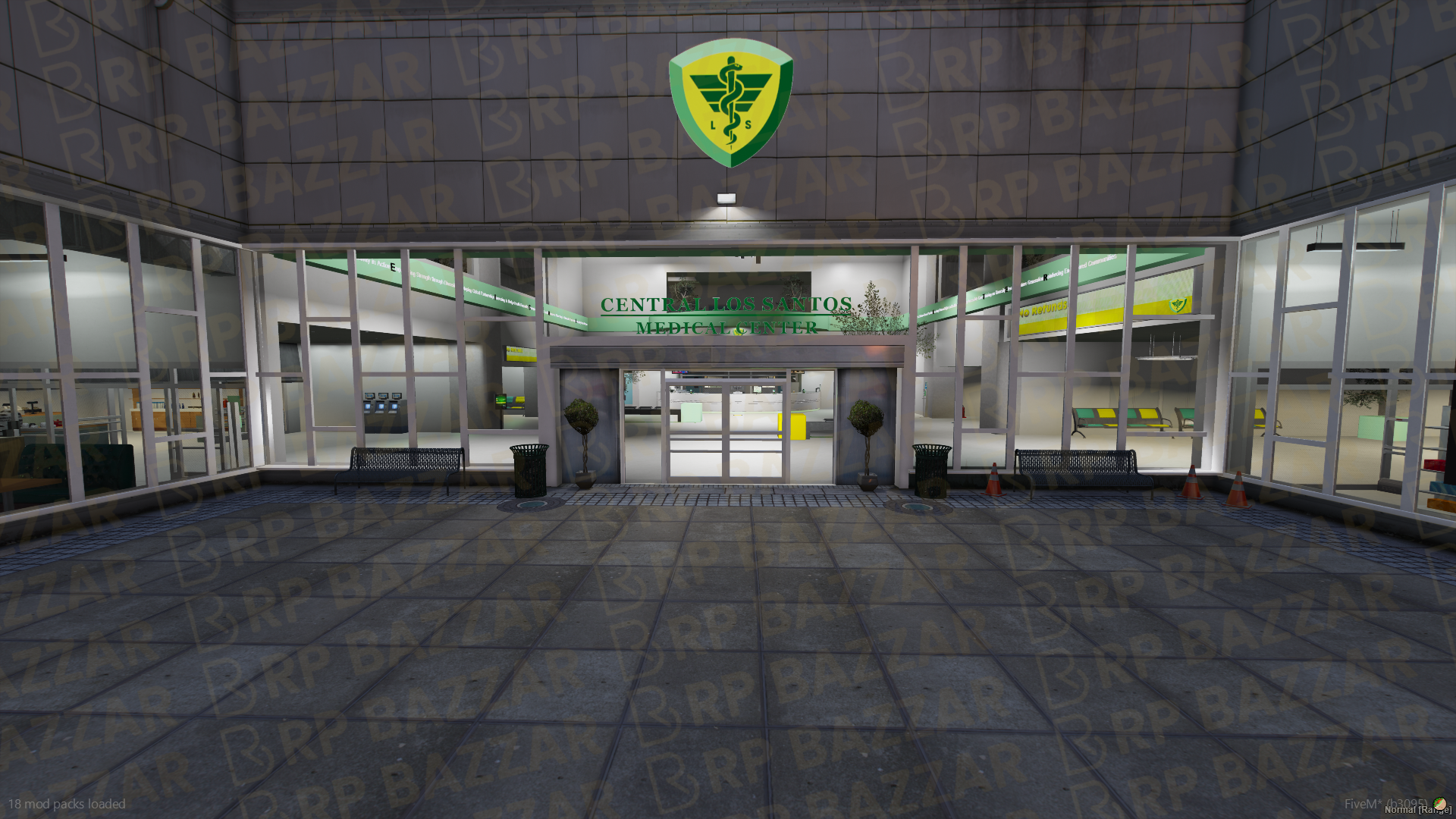 Saintmary Hospital FiveM MLO — GTA RP Interior — ESX QB QBOX — RPBazzar