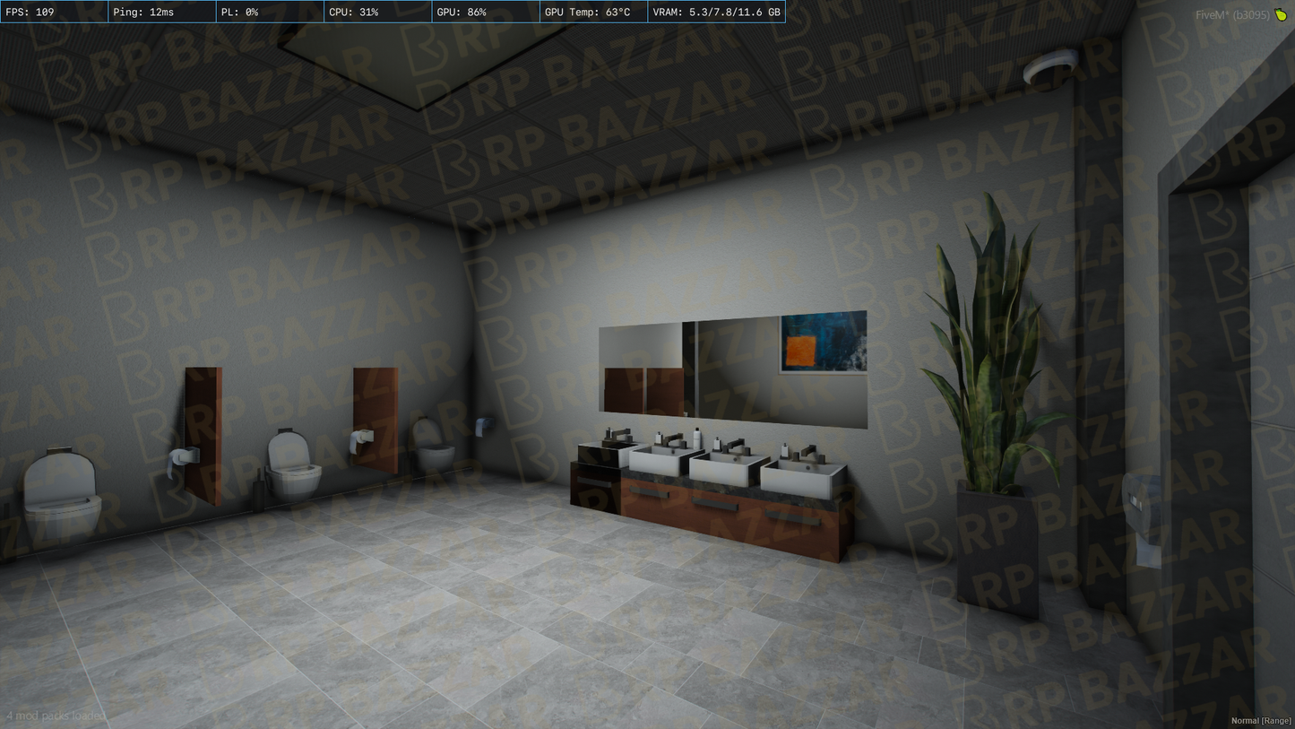 Boutique Office FiveM MLO — GTA RP Interior — ESX QB QBOX — RPBazzar