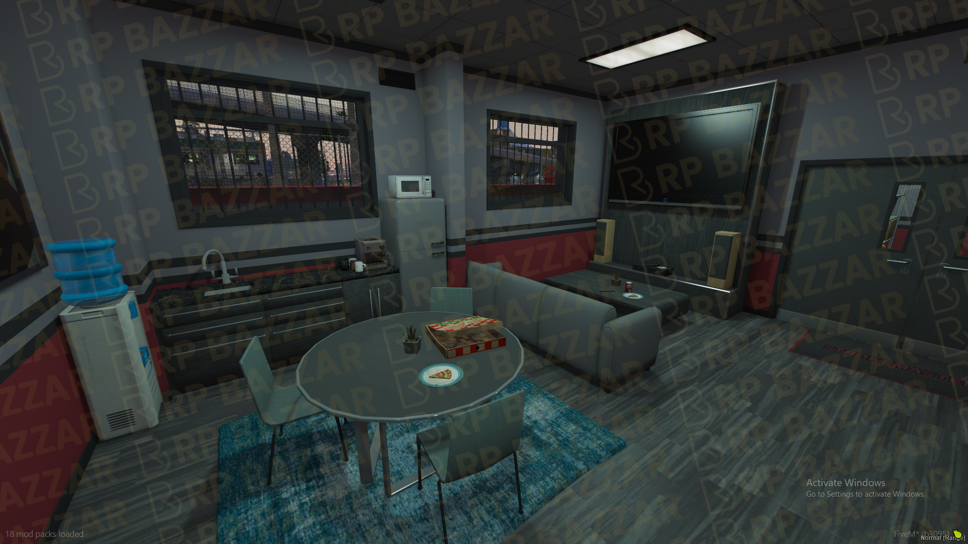 Off-Road Mechanic Shop FiveM MLO — GTA RP Interior — ESX QB QBOX — RPBazzar