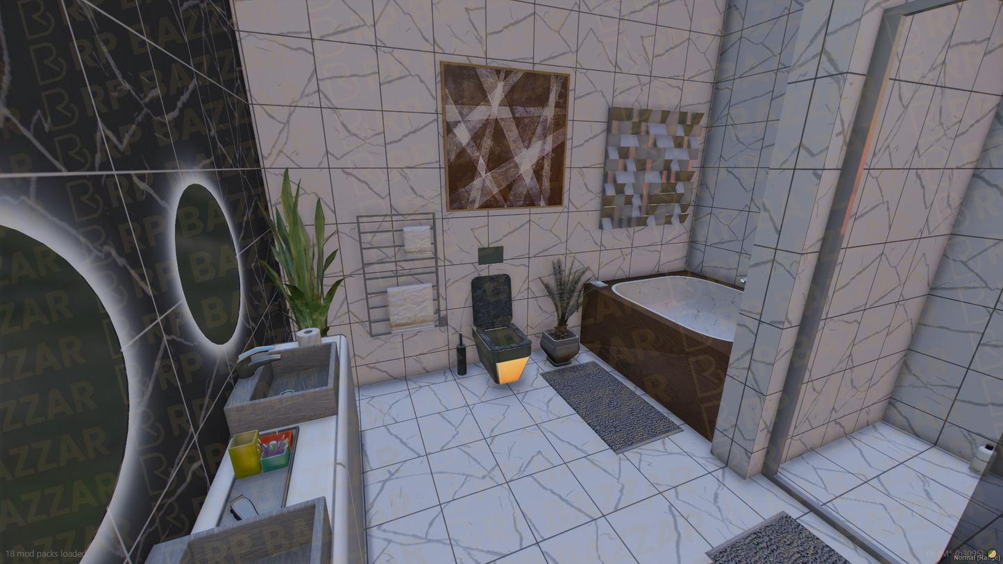 Classic Mansion FiveM MLO — GTA RP Interior — ESX QB QBOX — RPBazzar