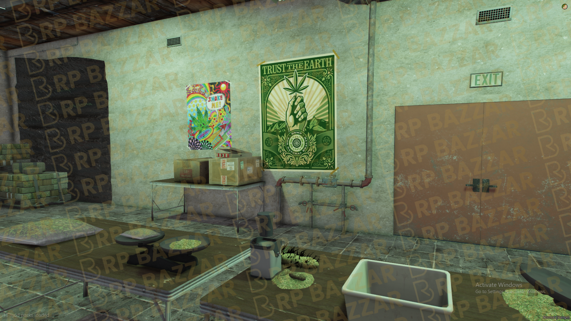Underground Drug Lab FiveM MLO — GTA RP Interior — ESX QB QBOX — RPBazzar