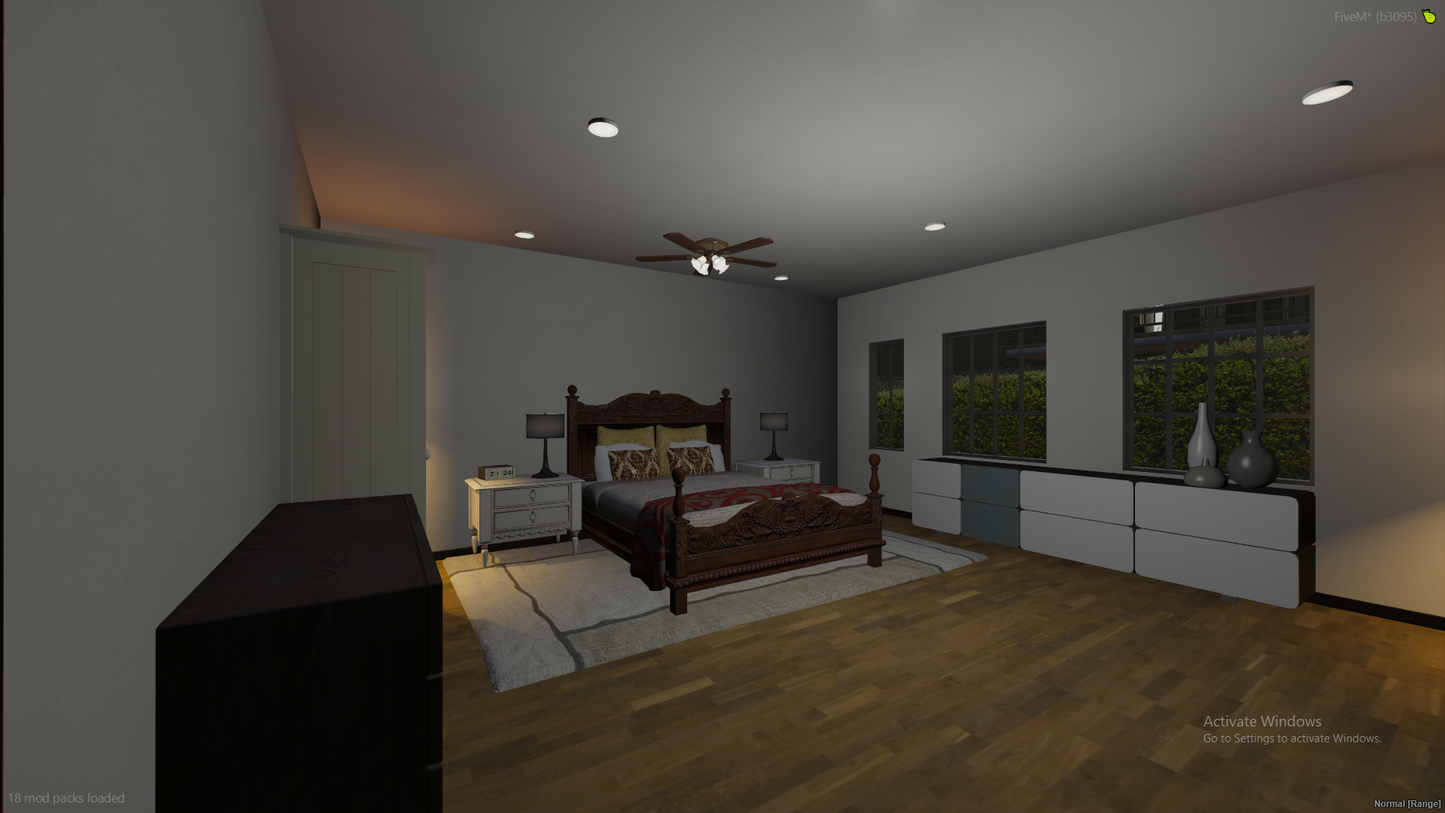 Hilltop House FiveM MLO — GTA RP Interior — ESX QB QBOX — RPBazzar
