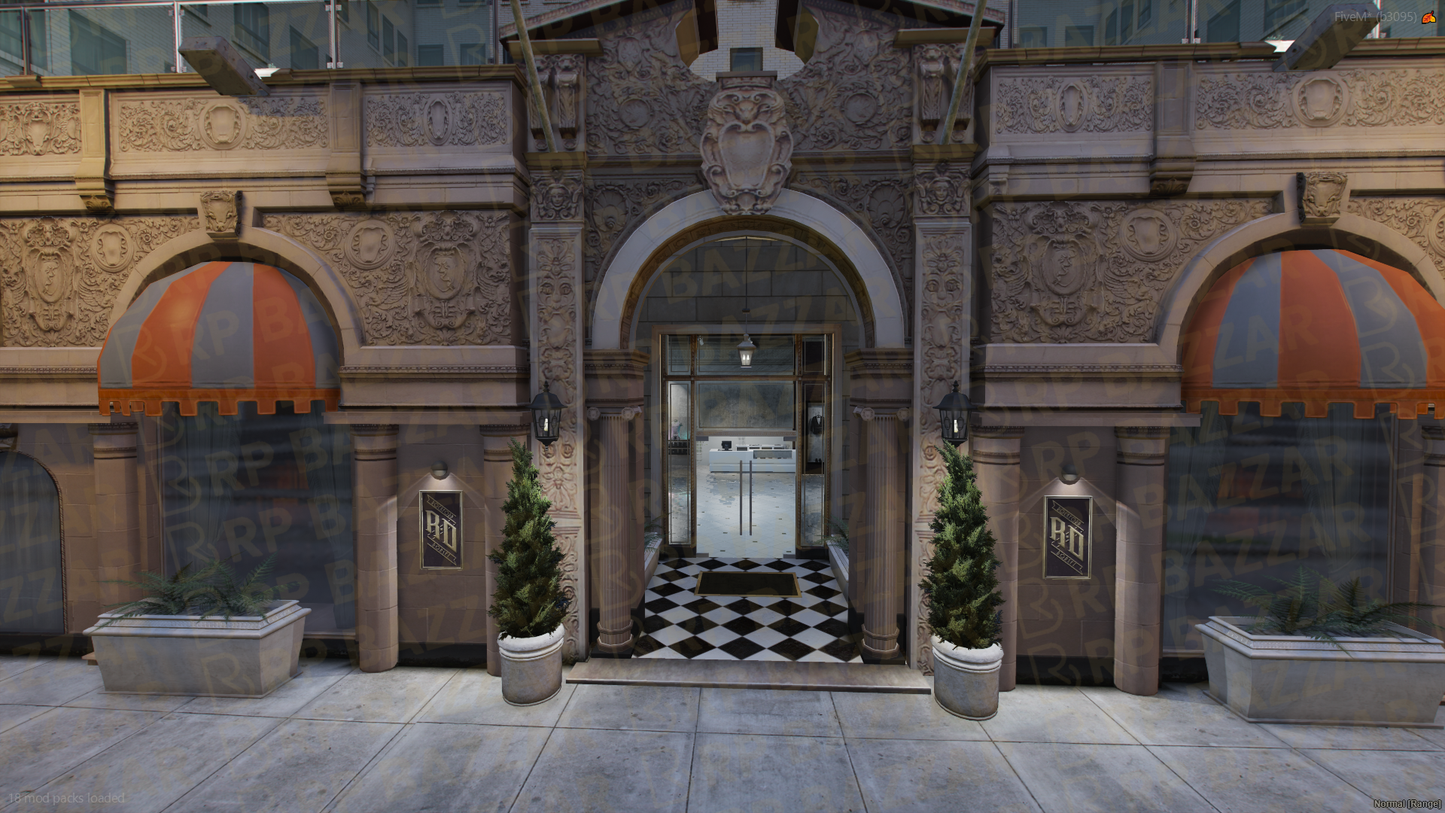 Chic Clothing Store FiveM MLO — GTA RP Interior — ESX QB QBOX — RPBazzar