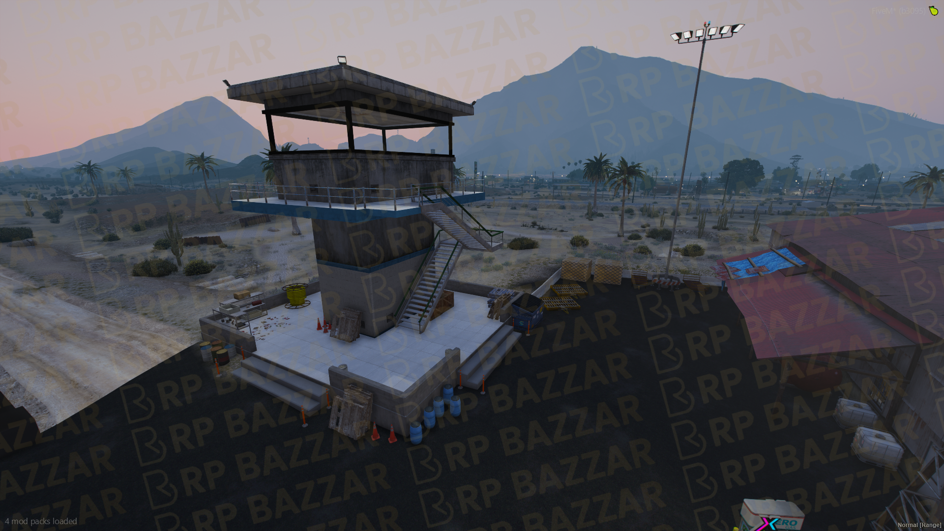 Private Airport FiveM MLO — GTA RP Interior — ESX QB QBOX — RPBazzar