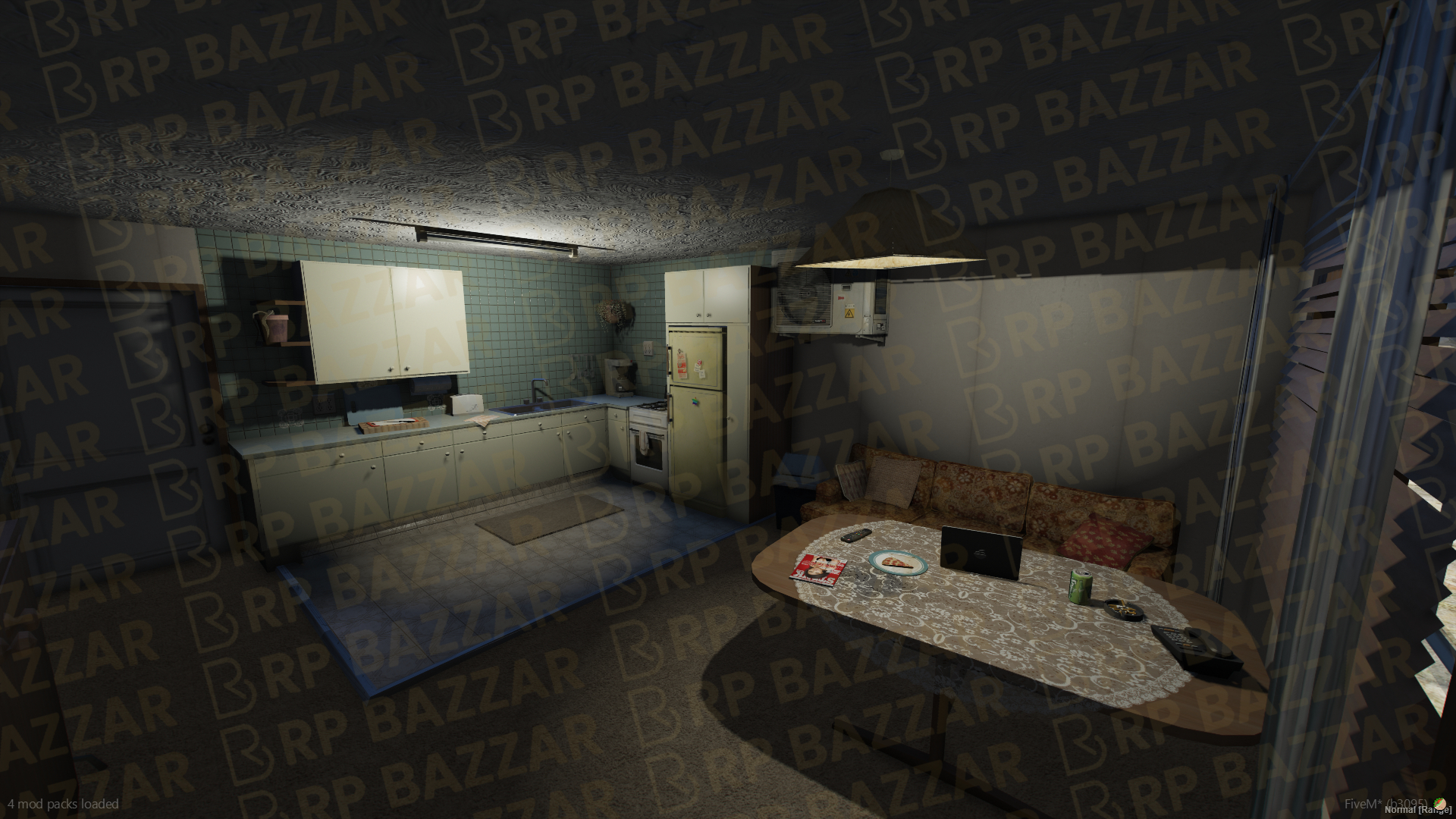 Roadside Motel FiveM MLO — GTA RP Interior — ESX QB QBOX — RPBazzar