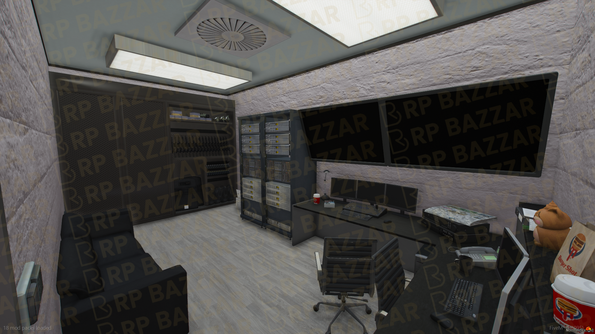 Grand CityHall FiveM MLO — GTA RP Interior — ESX QB QBOX — RPBazzar