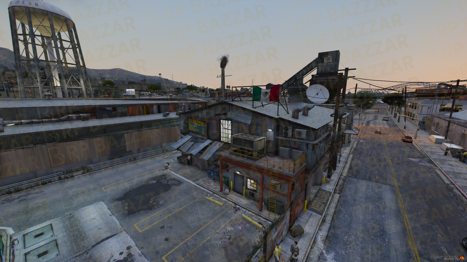 Classic Repair Station FiveM MLO — GTA RP Interior — ESX QB QBOX — RPBazzar