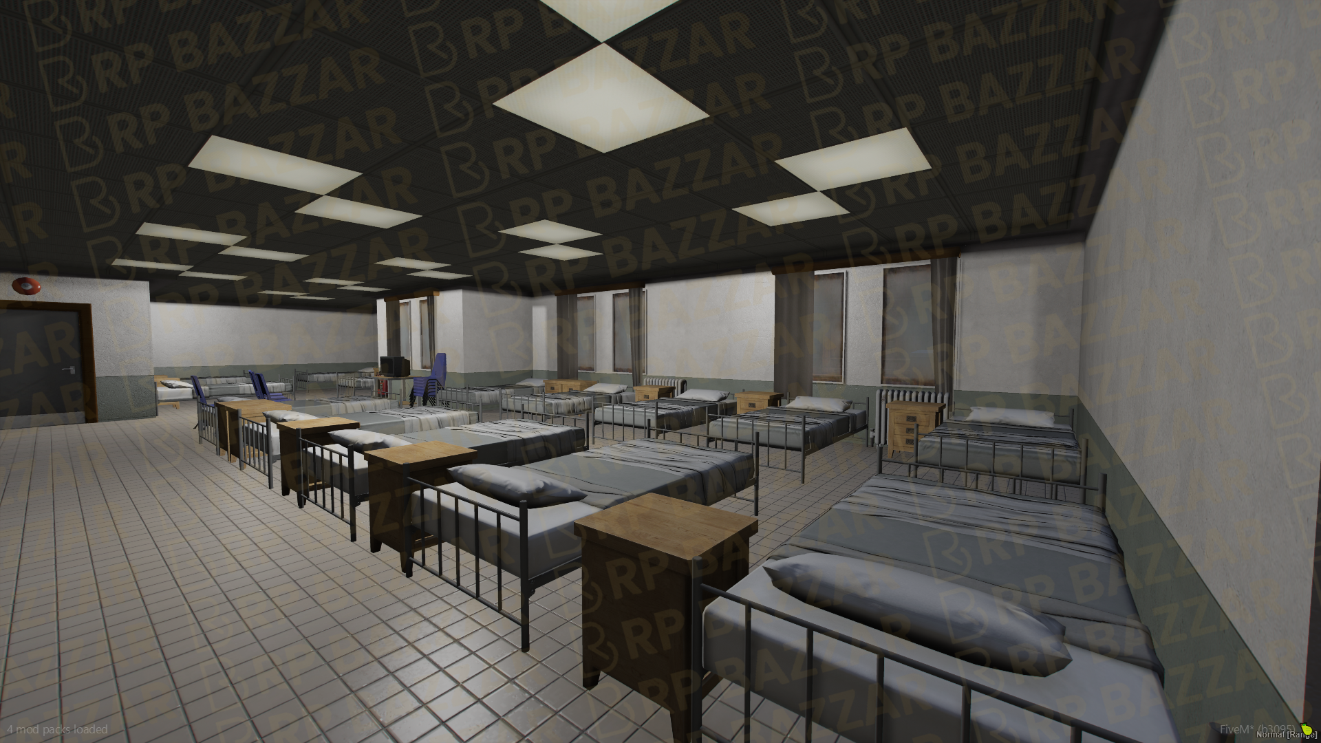 Combat Police Traning FiveM MLO — GTA RP Interior — ESX QB QBOX — RPBazzar