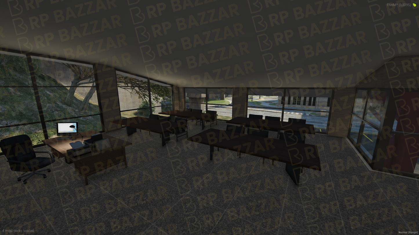 Modern Legion Square FiveM MLO — GTA RP Interior — ESX QB QBOX — RPBazzar