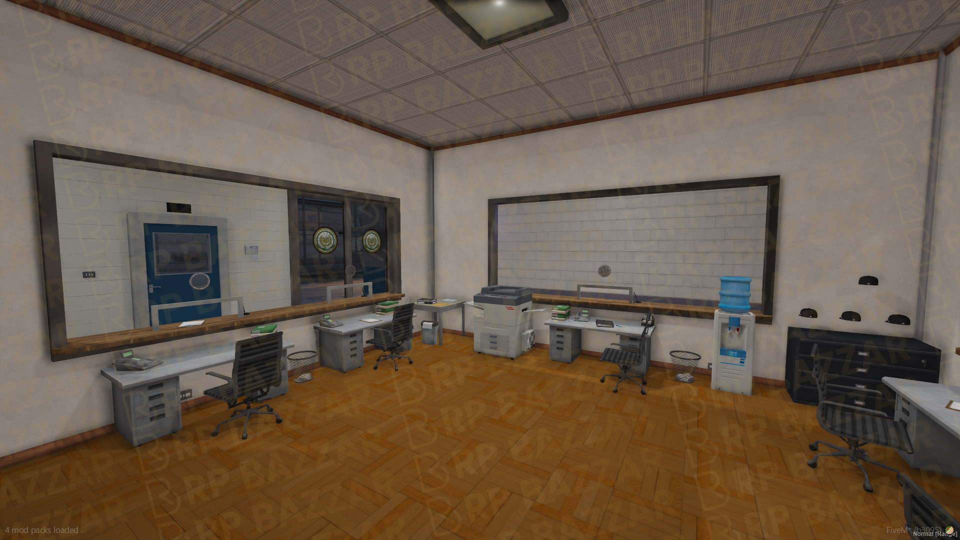 Fortified Prison FiveM MLO — GTA RP Interior — ESX QB QBOX — RPBazzar