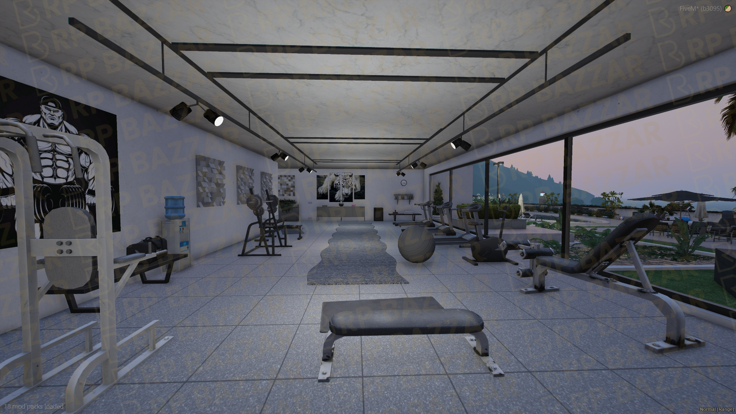 Secret Mansion FiveM MLO — GTA RP Interior — ESX QB QBOX — RPBazzar