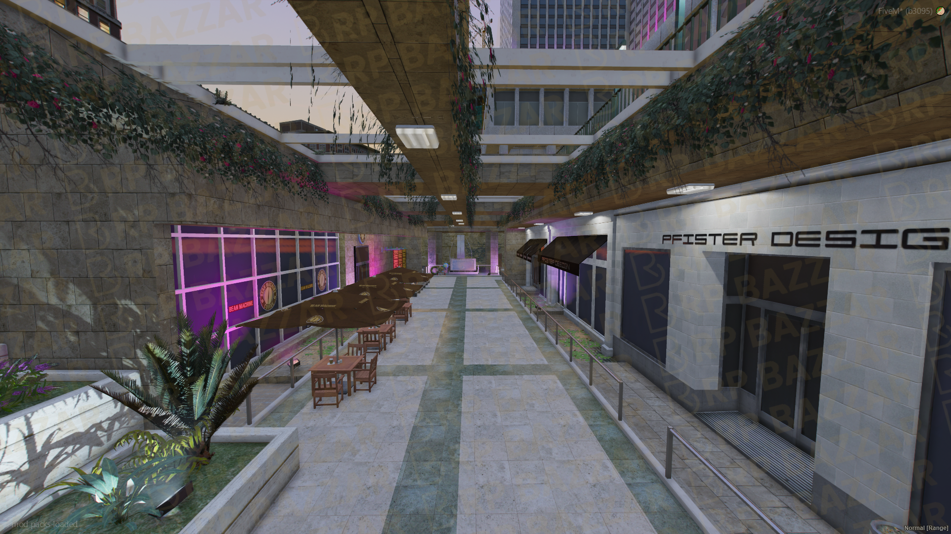 Bustling Legion Square FiveM MLO — GTA RP Interior — ESX QB QBOX — RPBazzar
