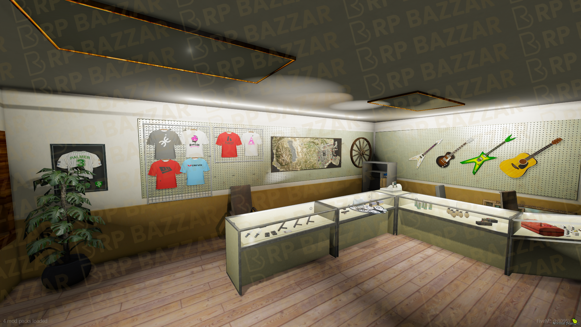 Gritty Pawn Shop FiveM MLO — GTA RP Interior — ESX QB QBOX — RPBazzar