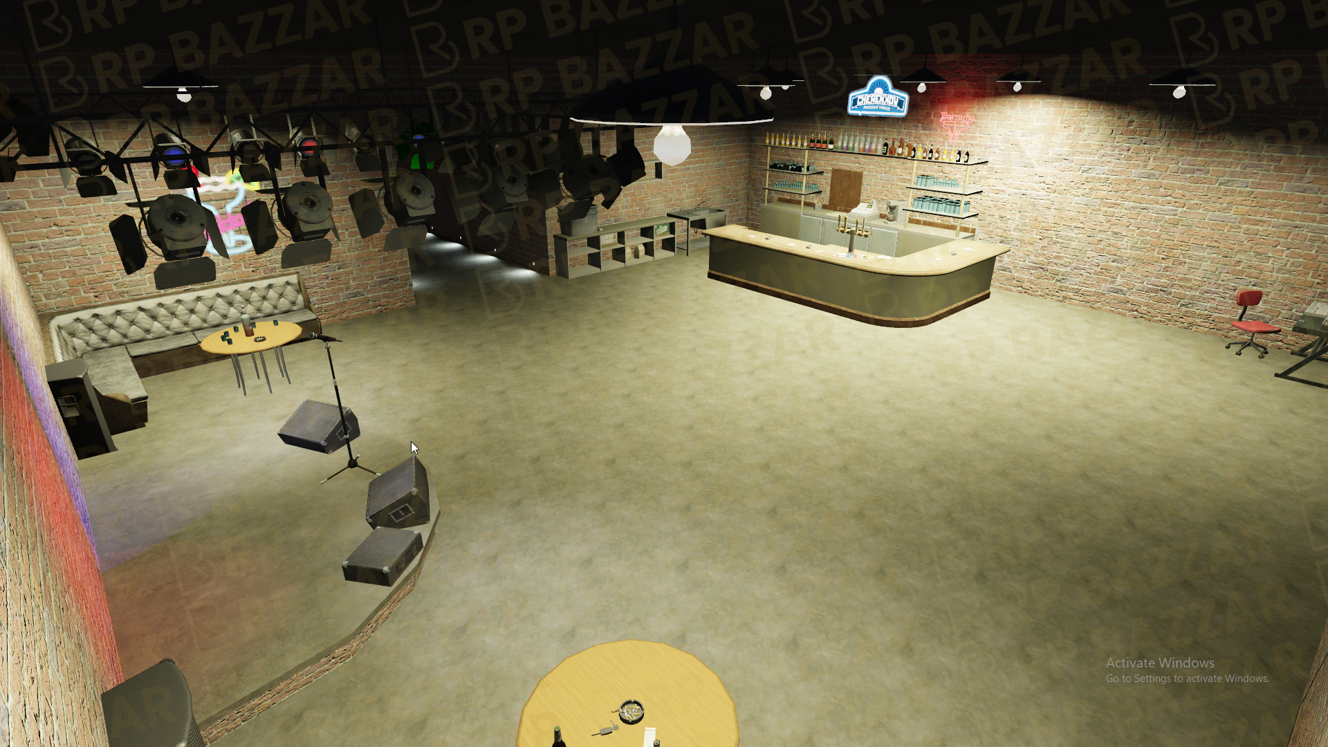 Abandoned Gang Basement FiveM MLO — GTA RP Interior — ESX QB QBOX — RPBazzar