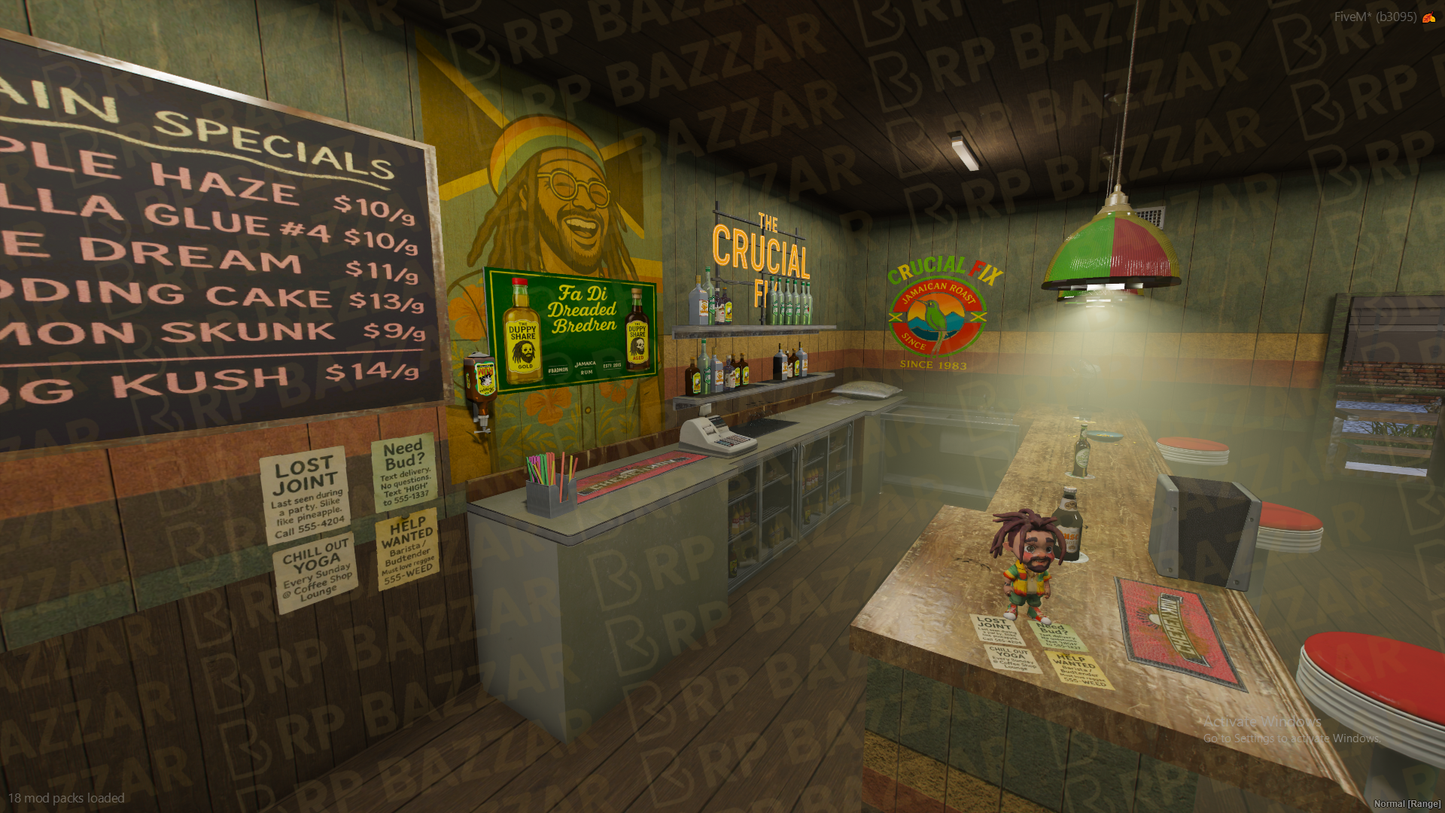 Mega Cantina FiveM MLO — GTA RP Interior — ESX QB QBOX — RPBazzar