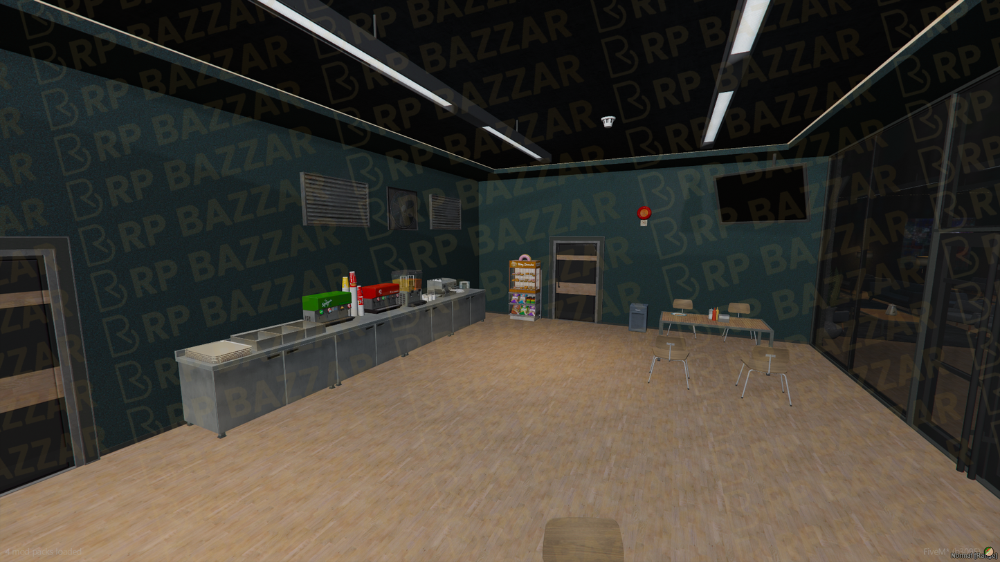 Federal Police Station FiveM MLO — GTA RP Interior — ESX QB QBOX — RPBazzar