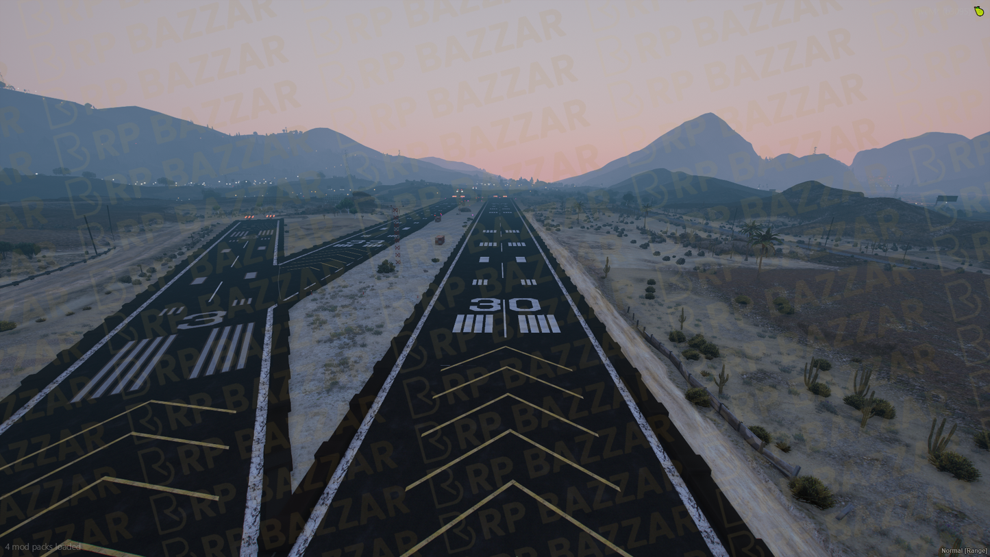 Private Airport FiveM MLO — GTA RP Interior — ESX QB QBOX — RPBazzar