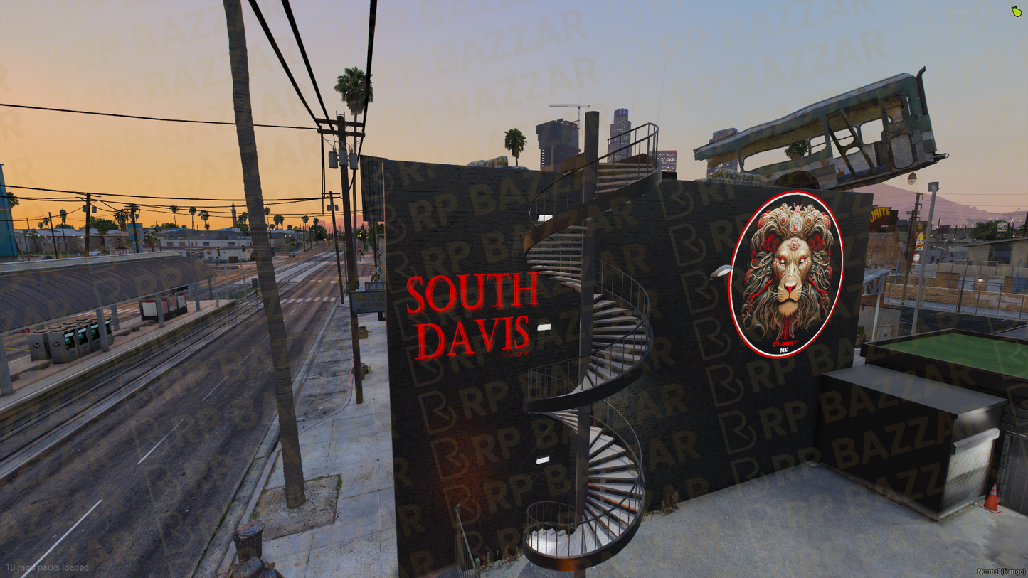 Feral Gang Exterior FiveM MLO — GTA RP Interior — ESX QB QBOX — RPBazzar