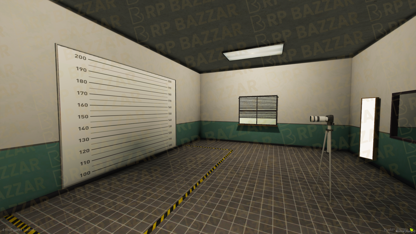 Downtown Police Station FiveM MLO — GTA RP Interior — ESX QB QBOX — RPBazzar