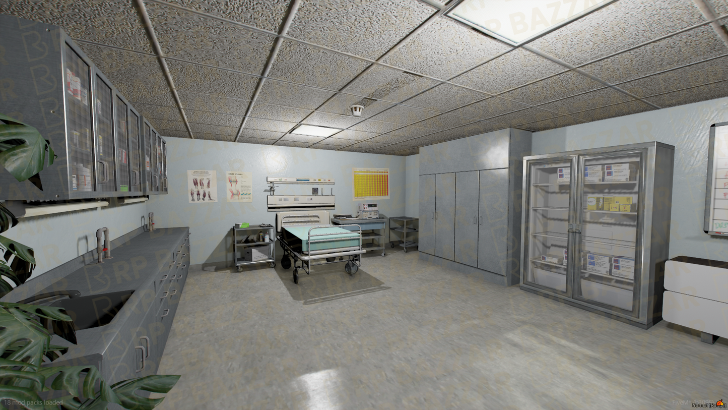 Riverside Hospital FiveM MLO — GTA RP Interior — ESX QB QBOX — RPBazzar