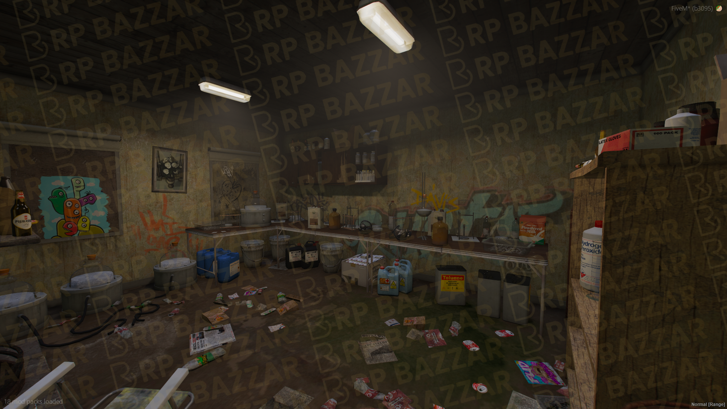 Remote Drug Lab FiveM MLO — GTA RP Interior — ESX QB QBOX — RPBazzar