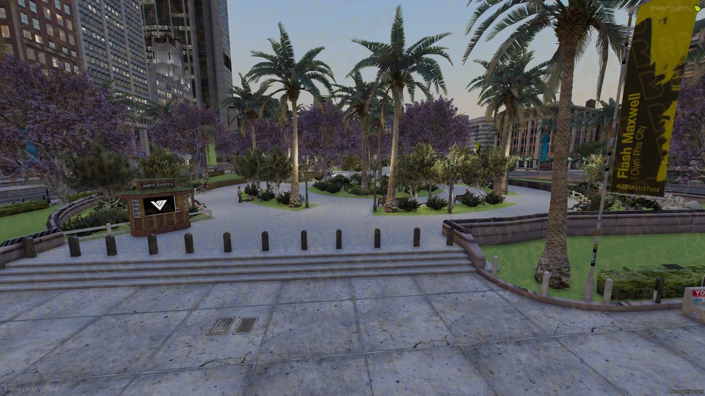 Classic Legion Square FiveM MLO — GTA RP Interior — ESX QB QBOX — RPBazzar