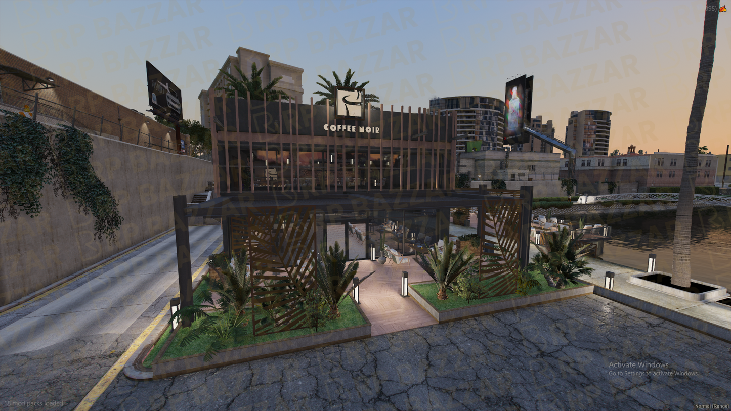 Classic Cantina FiveM MLO — GTA RP Interior — ESX QB QBOX — RPBazzar