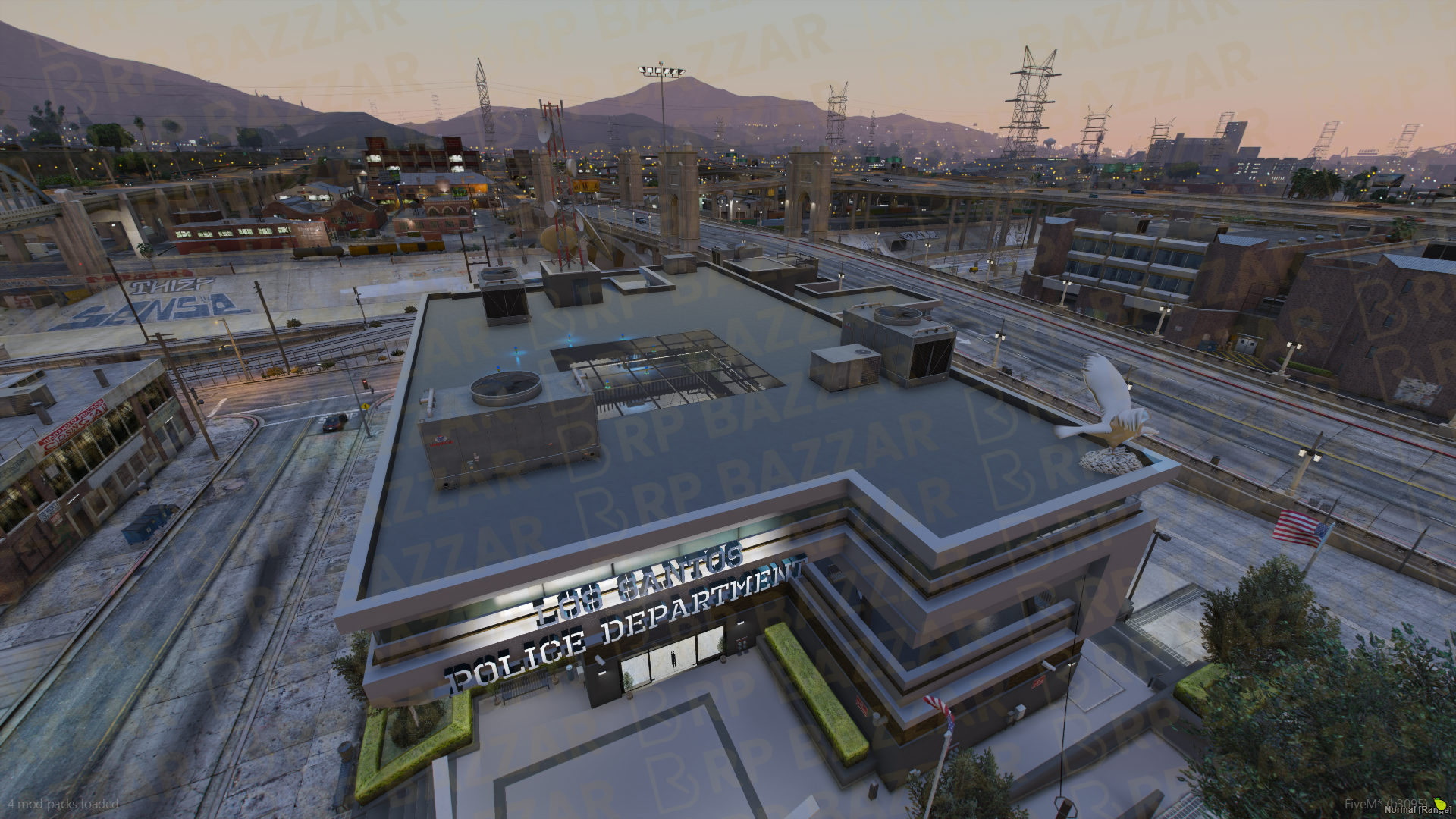 055.Police Station FiveM MLO — rpbazzar