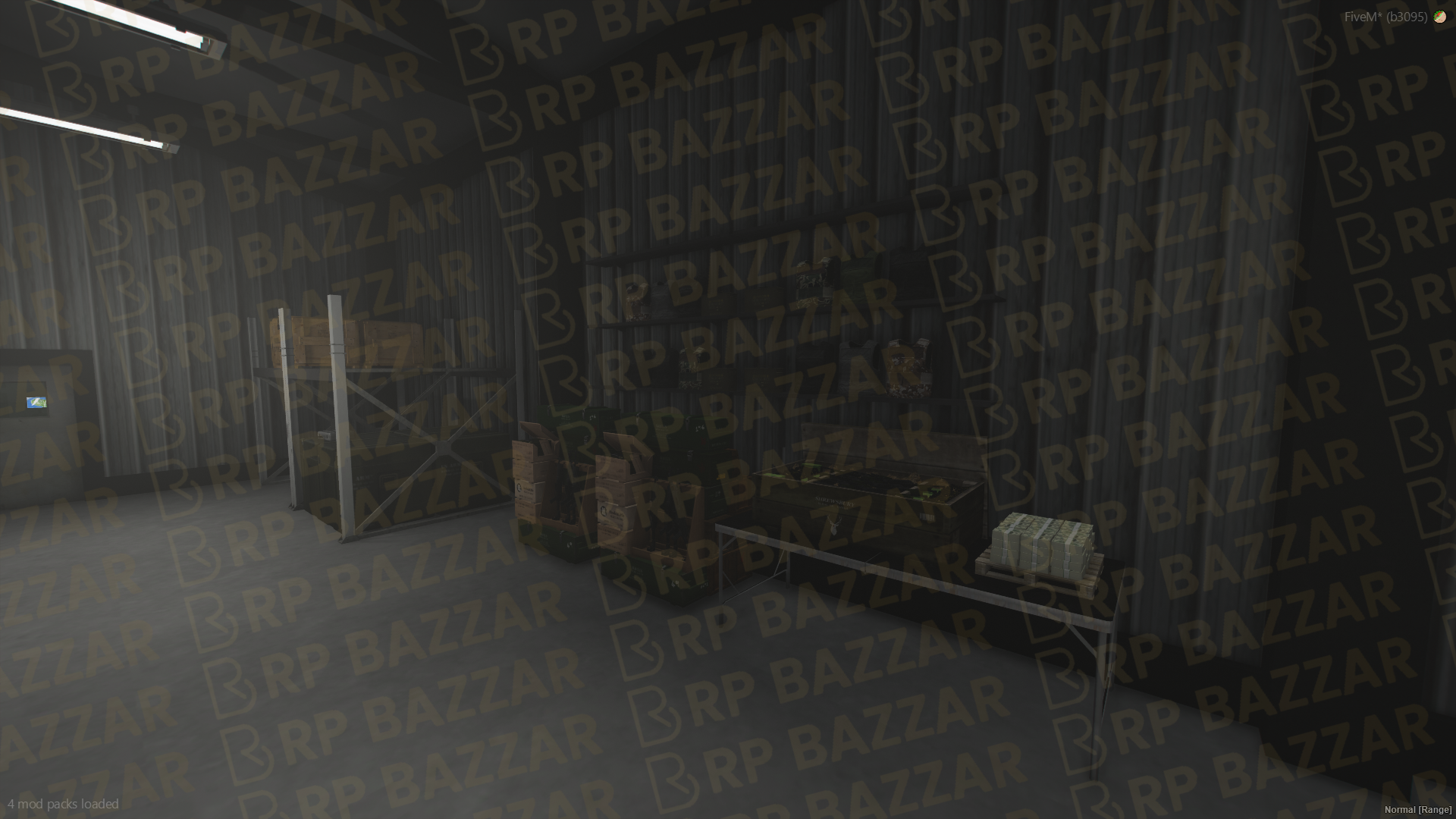 Industrial Storage Room & Warehouse FiveM MLO — GTA RP Interior — ESX QB QBOX — RPBazzar
