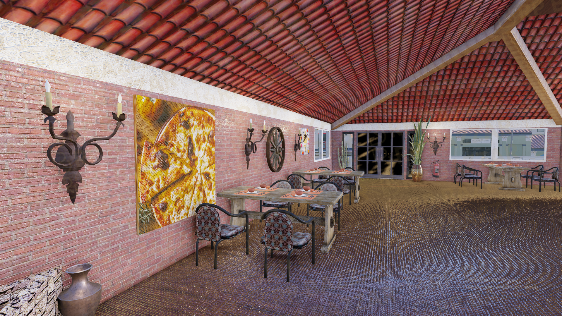 Downtown Diner FiveM MLO — GTA RP Interior — ESX QB QBOX — RPBazzar