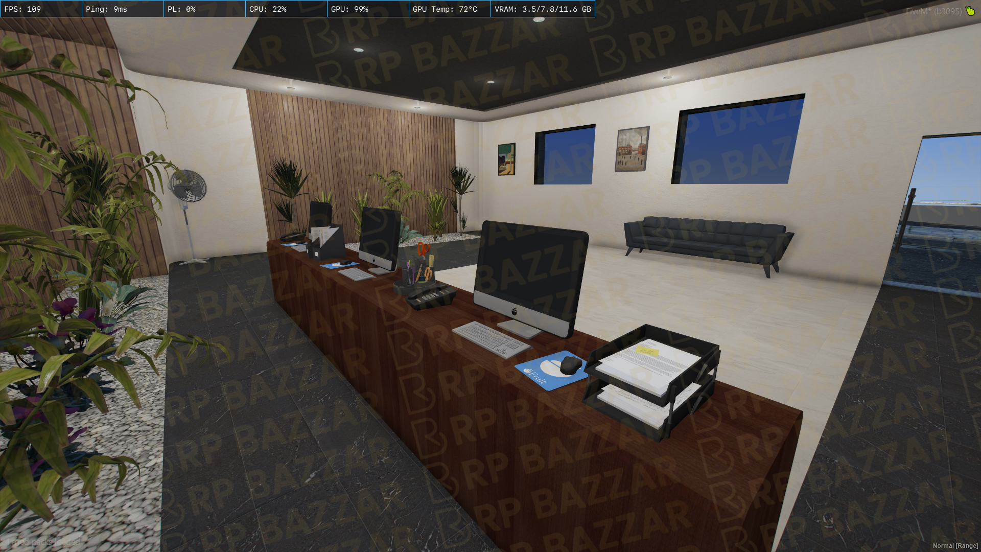 Urban Office FiveM MLO — GTA RP Interior — ESX QB QBOX — RPBazzar
