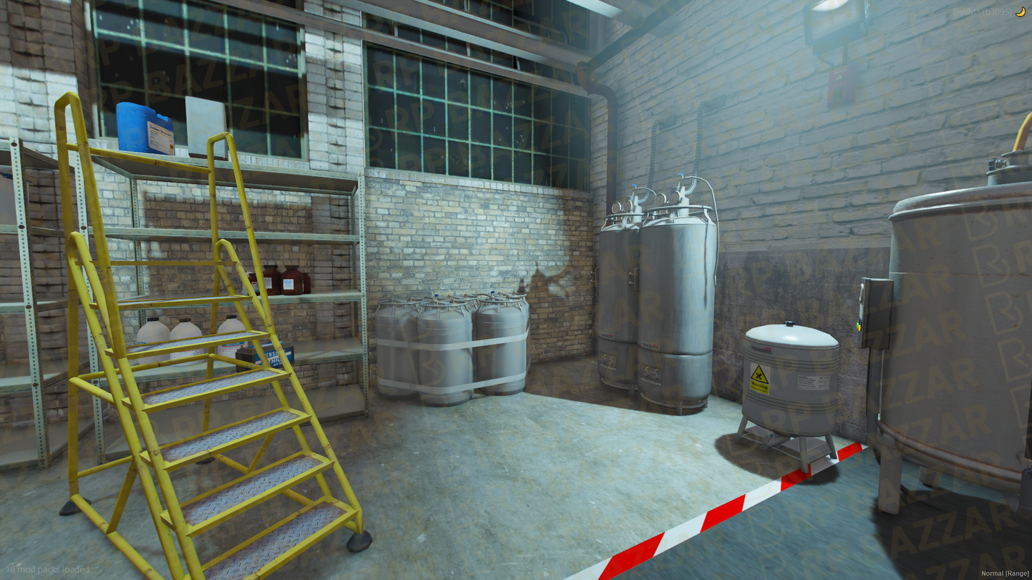 Concealed Drug Lab FiveM MLO — GTA RP Interior — ESX QB QBOX — RPBazzar