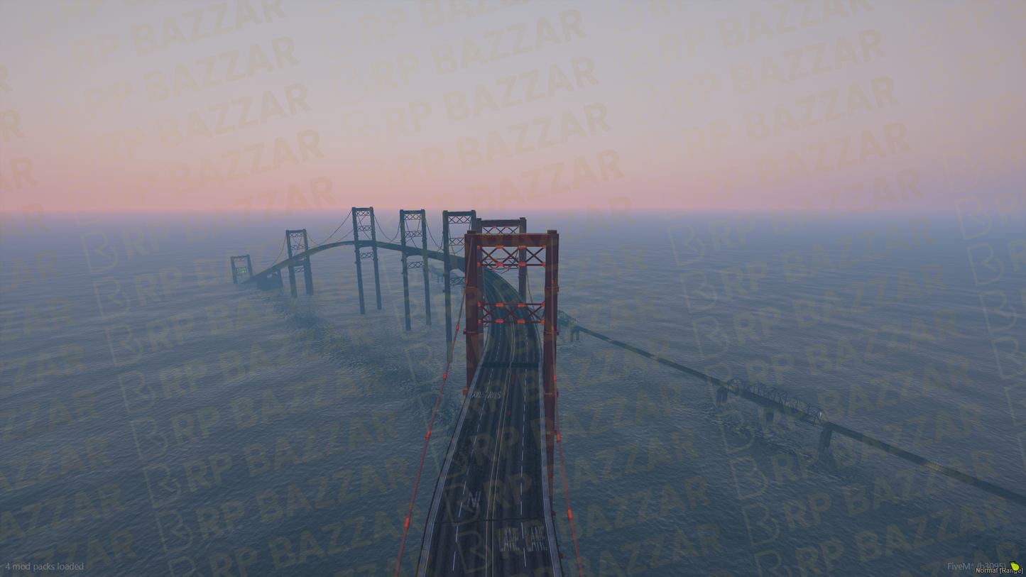 Underground Tunnel & Bridge FiveM MLO — GTA RP Interior — ESX QB QBOX — RPBazzar