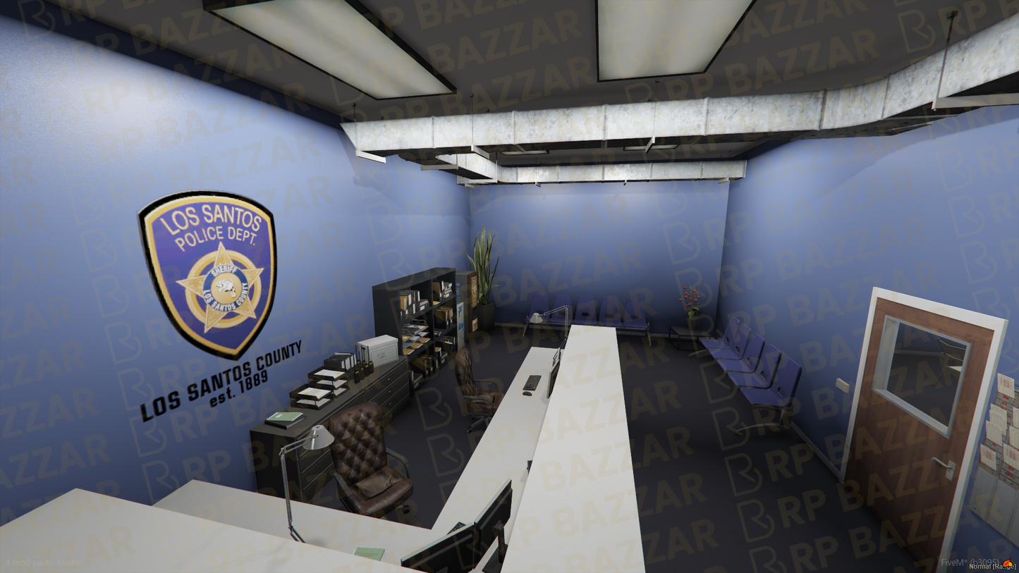 County Prison FiveM MLO — GTA RP Interior — ESX QB QBOX — RPBazzar