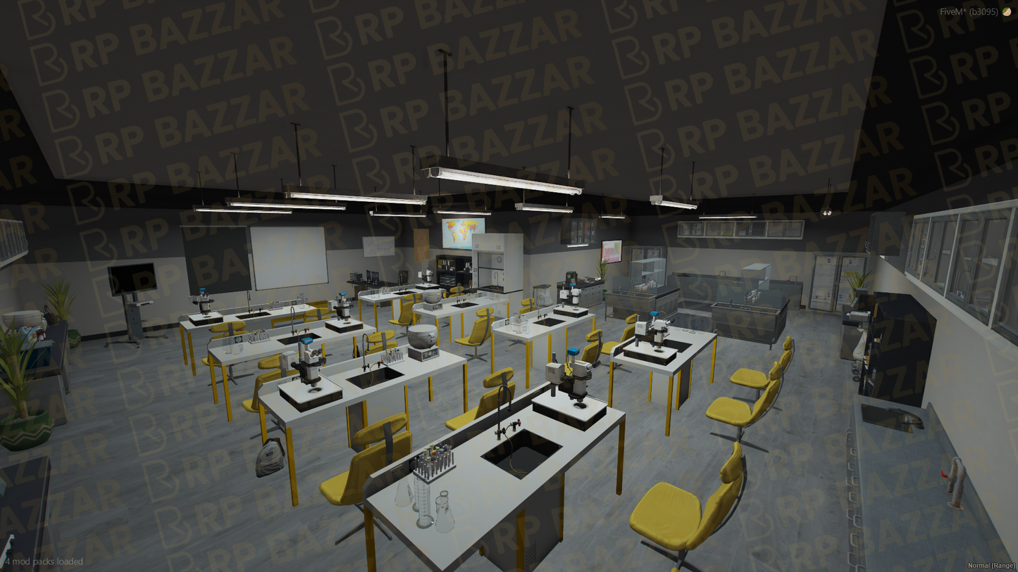 Historic School & University FiveM MLO — GTA RP Interior — ESX QB QBOX — RPBazzar