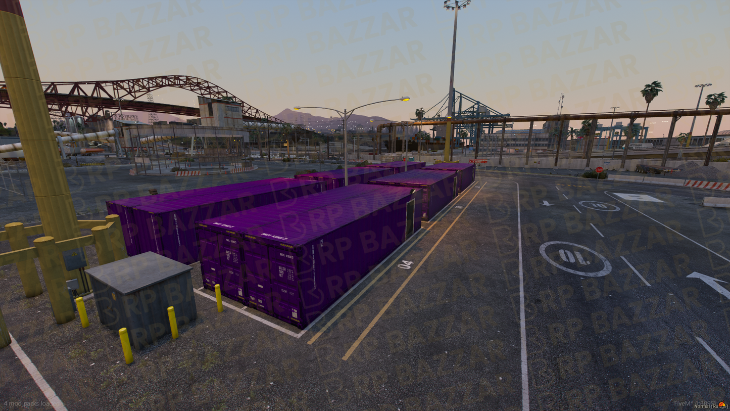 Massive Storage Room & Warehouse FiveM MLO — GTA RP Interior — ESX QB QBOX — RPBazzar