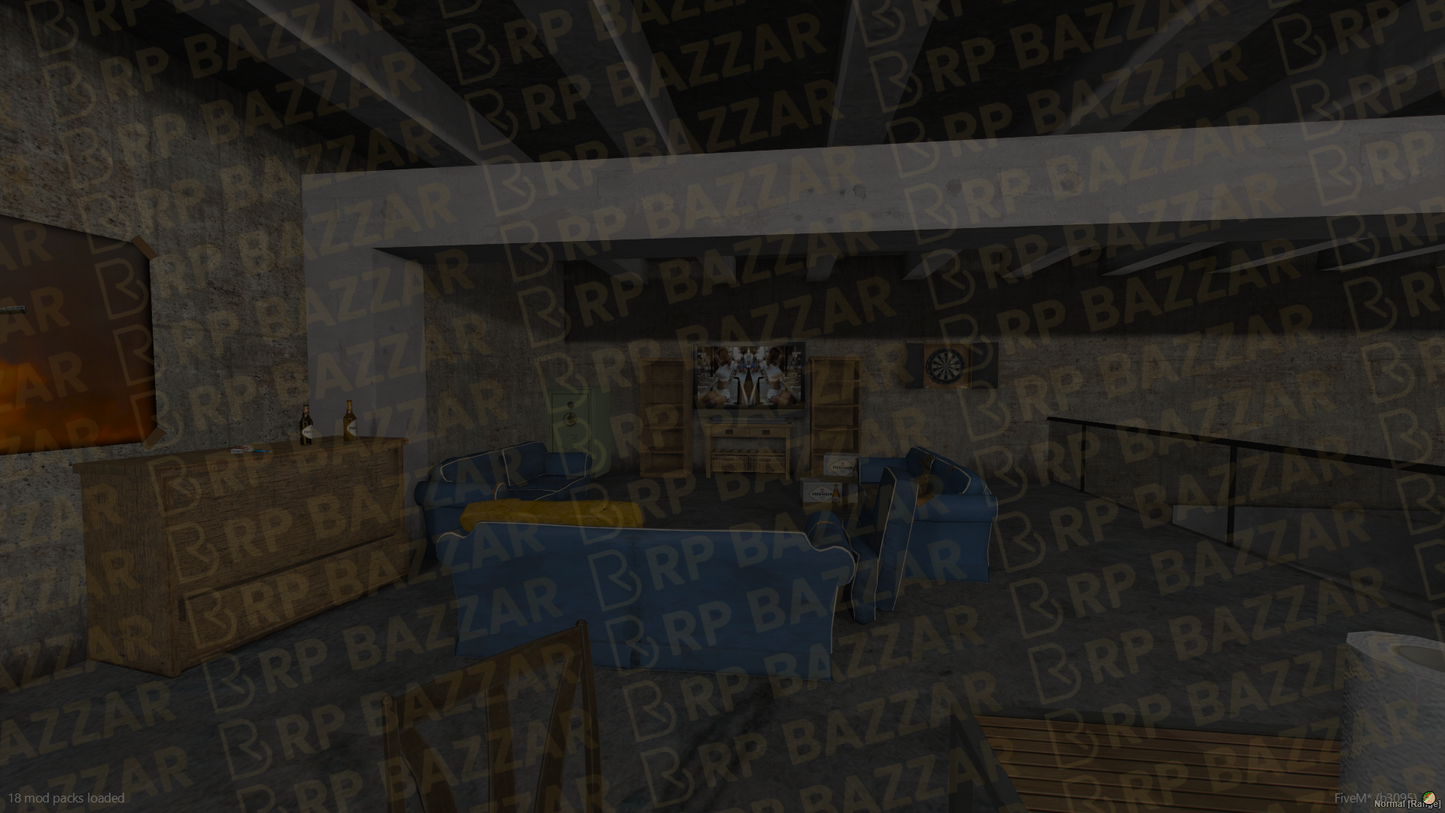 Dark Secret Location FiveM MLO — GTA RP Interior — ESX QB QBOX — RPBazzar