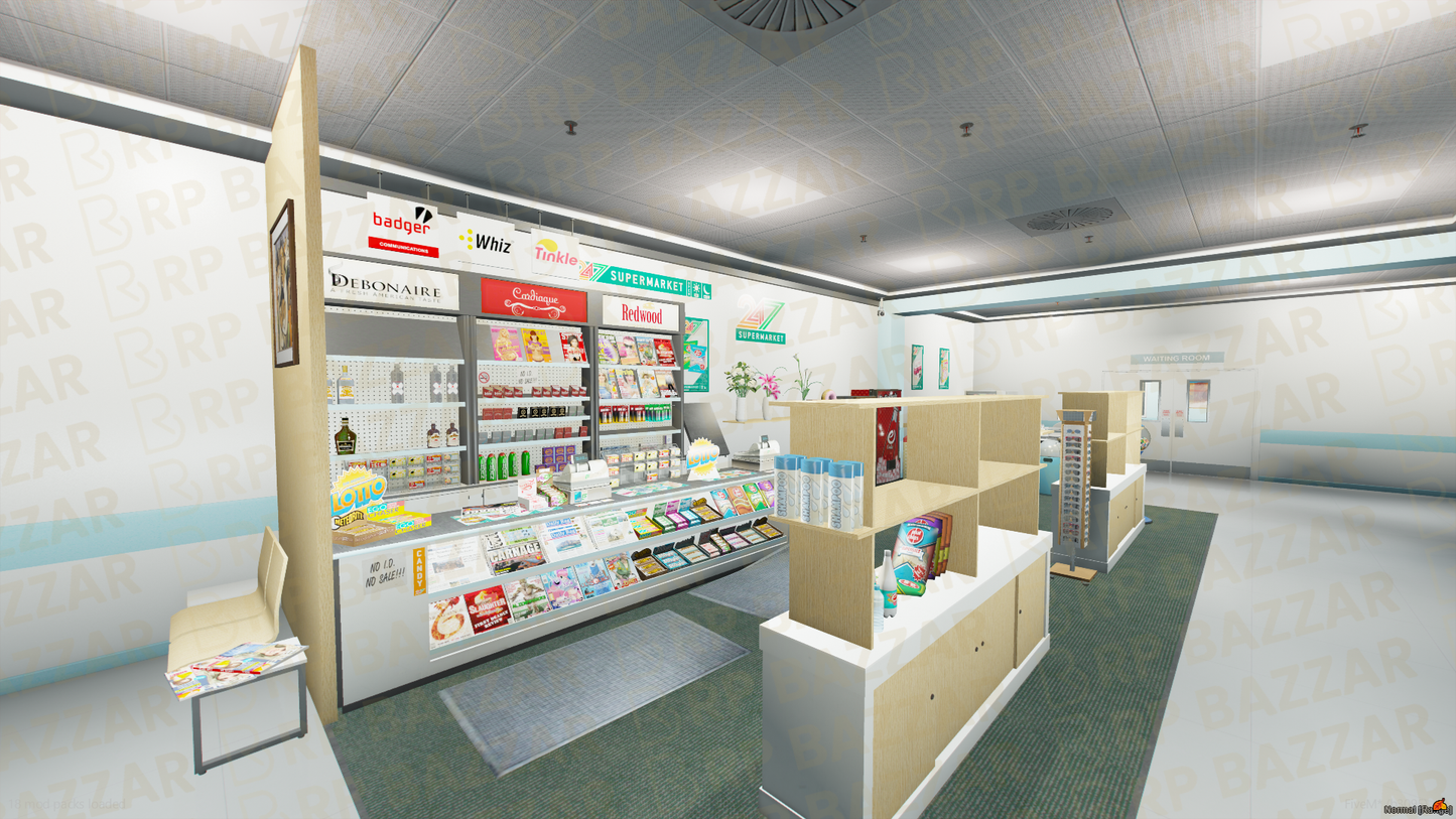 Pinecrest Hospital FiveM MLO — GTA RP Interior — ESX QB QBOX — RPBazzar