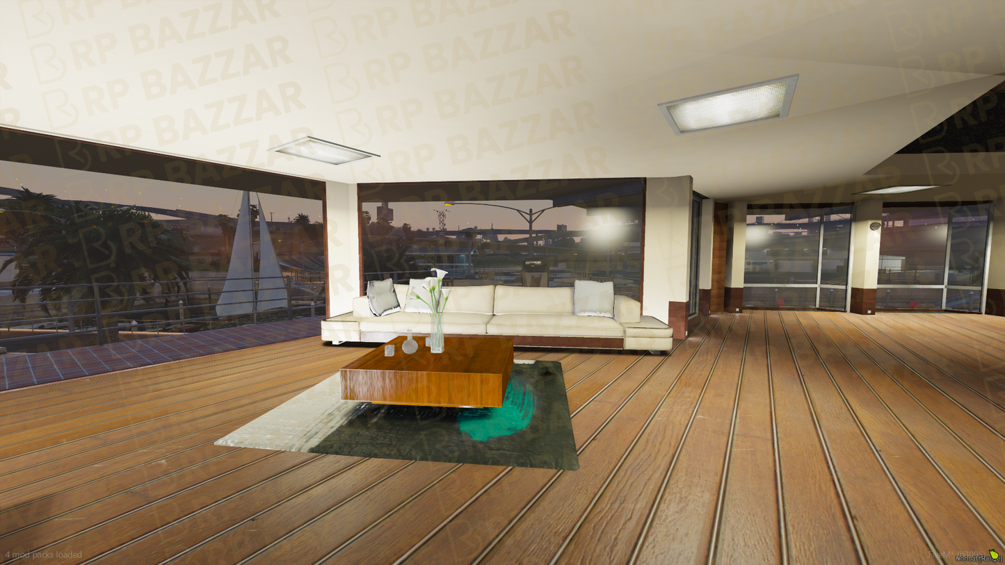 Vintage Vehicle Shop FiveM MLO — GTA RP Interior — ESX QB QBOX — RPBazzar