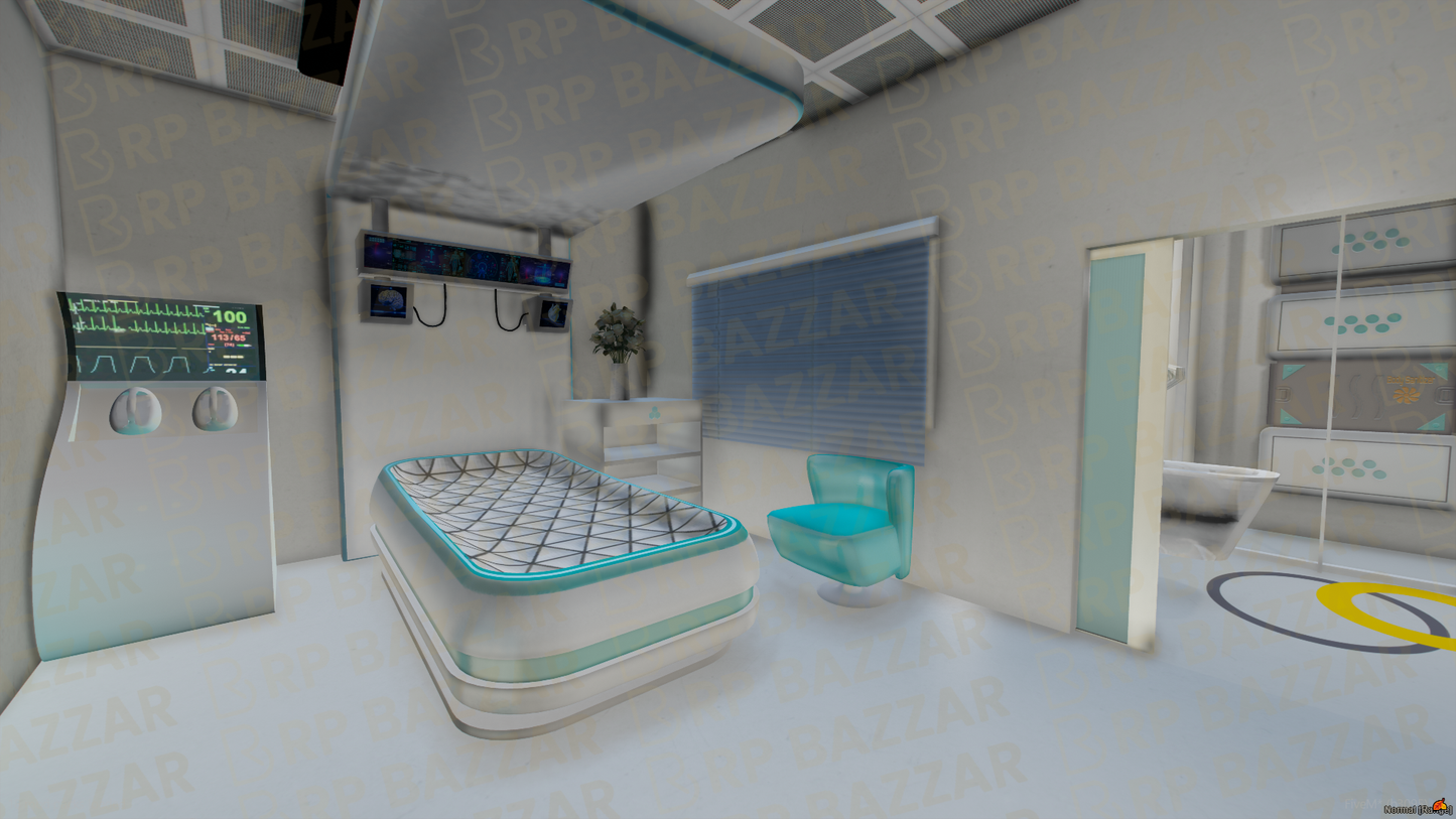 Eastgate Hospital FiveM MLO — GTA RP Interior — ESX QB QBOX — RPBazzar