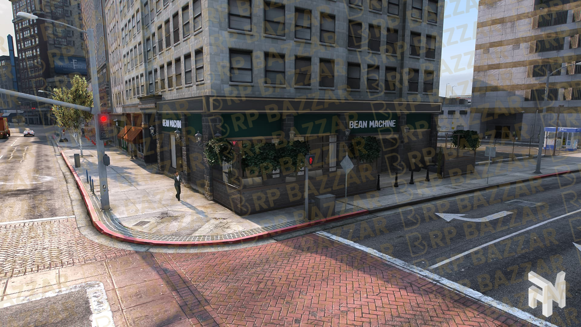 Artisan Coffee Shop FiveM MLO — GTA RP Interior — ESX QB QBOX — RPBazzar