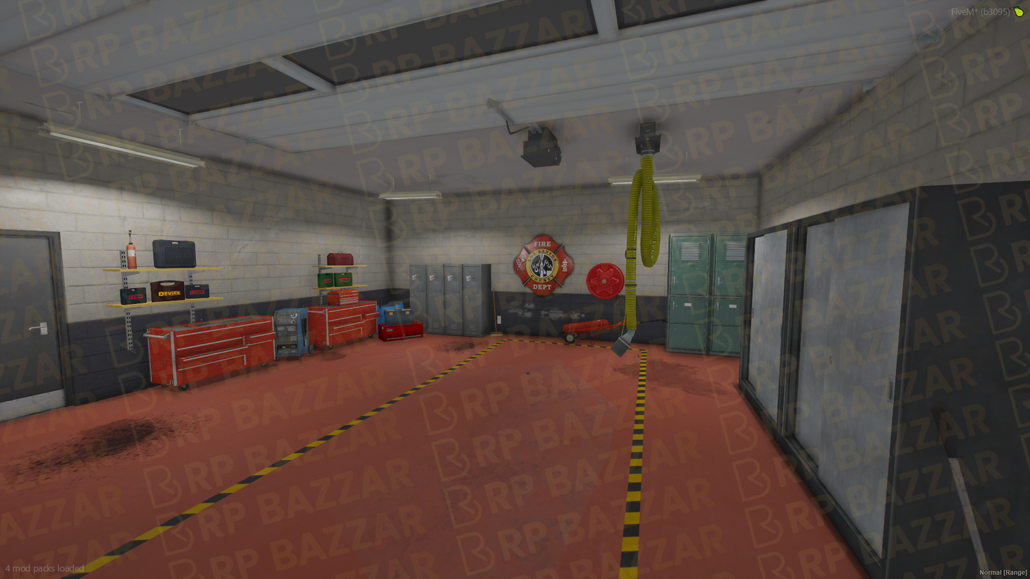 Volunteer Fire Department FiveM MLO — GTA RP Interior — ESX QB QBOX — RPBazzar