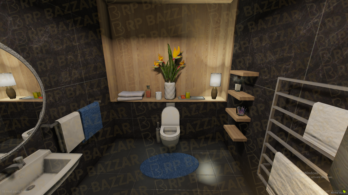 Lakeside House FiveM MLO — GTA RP Interior — ESX QB QBOX — RPBazzar